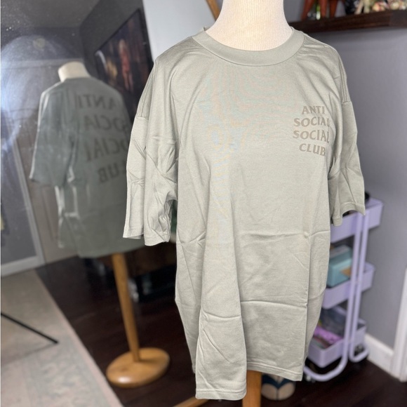 Anti Social Social Club Gray T-Shirt - Picture 1 of 4